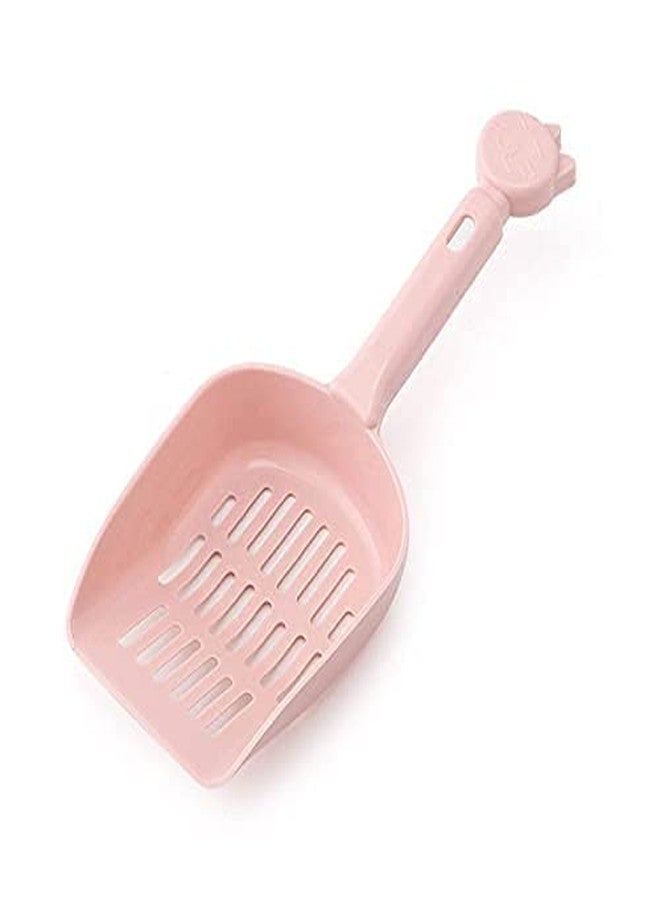 D&C PAWS Heavy Duty Plastic Portable Pet Dog Poop Scooper Cat Sand Shovel Pooper Scooper Ideal for Cleaning Cats and Dog Potty and Waste - Multicolor (Pack of 2) - Image 2